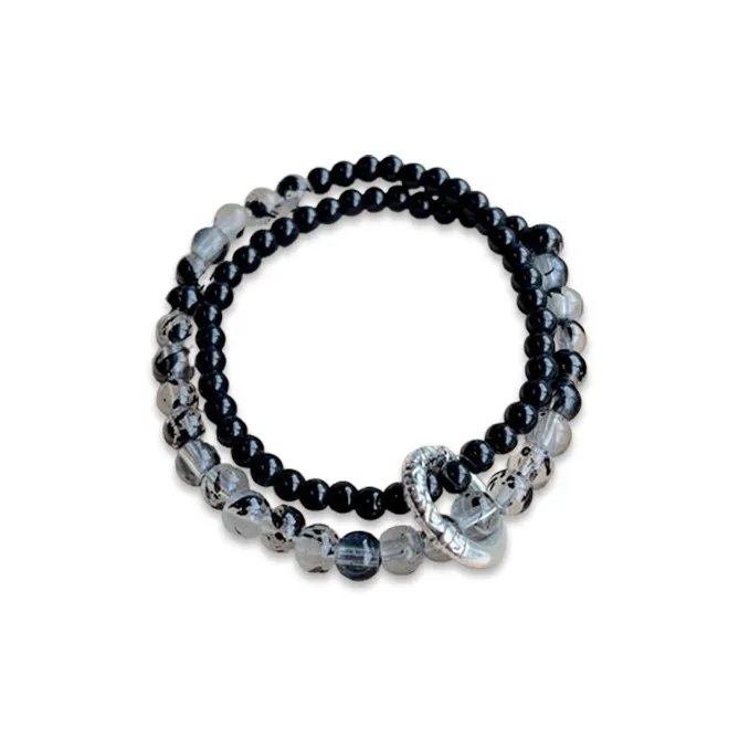 LuluCanaan Glass Cat Eye Bracelets Unisex-3