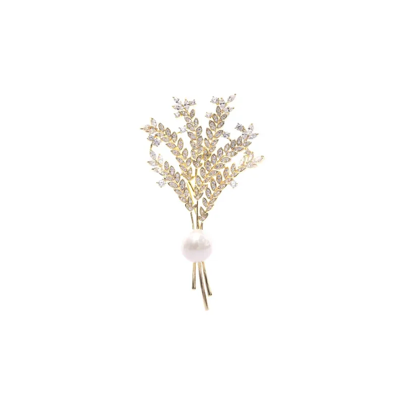 Yamaichi Maru Pure Gold Copper Brooches Women's-0