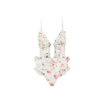 Zimmermann Lucky Waterfall Swimsuit