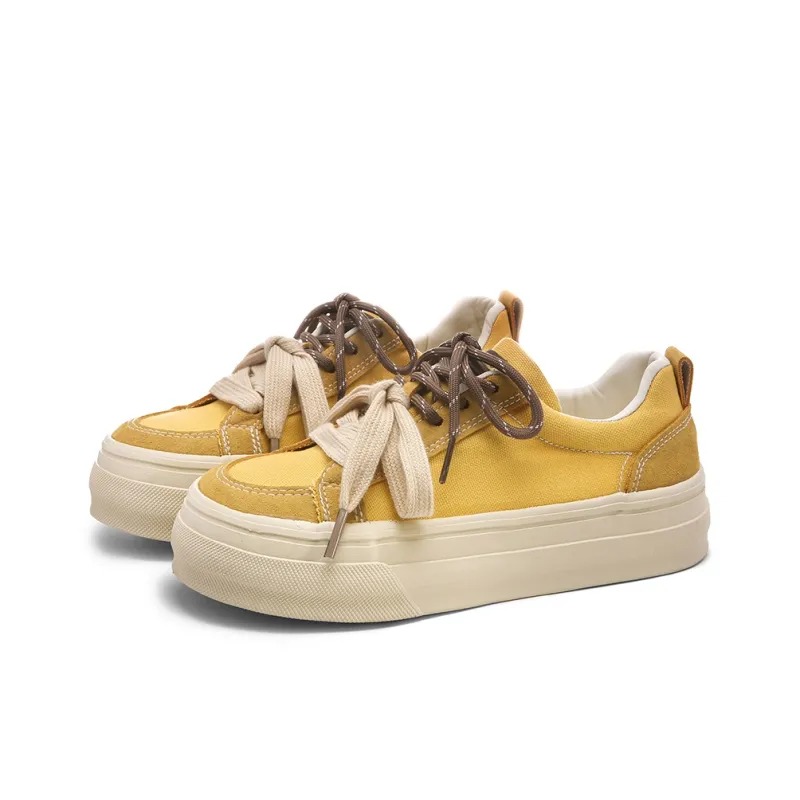 Cob Abrasion Resistant Lightweight Slip Resistant Low Top Canvas Shoes Women's-6