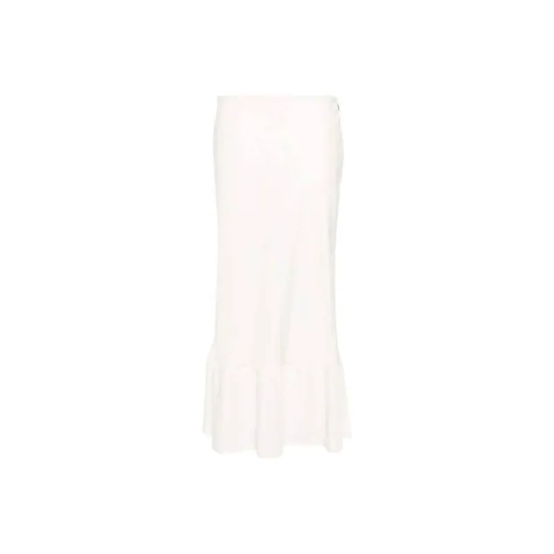 Lemaire Semi sheer A line Midi Skirt-0