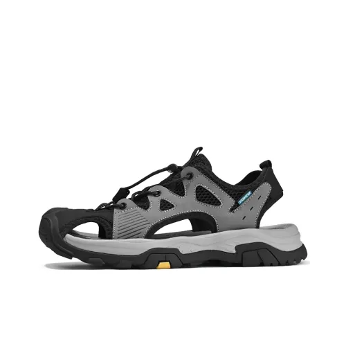 GESENLANG Slip Resistant Breathable Abrasion Resistant River Trekking Shoes Men's