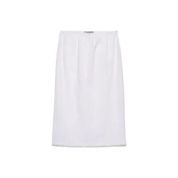 PRADA Casual Short Skirts Women's White