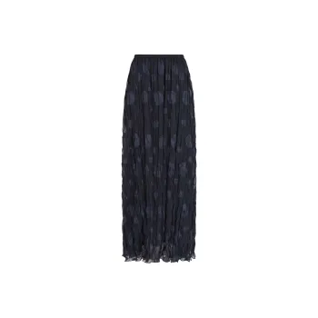 EMPORIO ARMANI Patterned jacquard Maxi Skirt