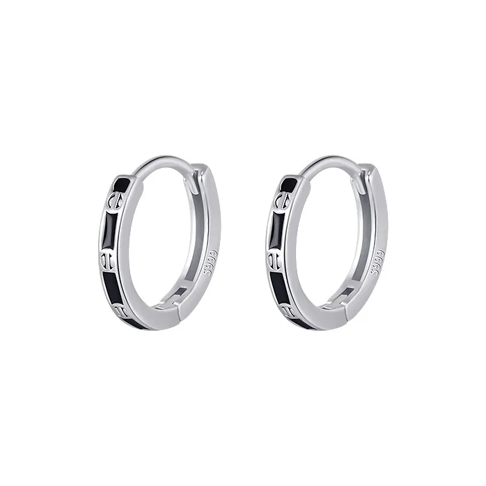 Daisy Dream 999 Fine Silver Earrings Unisex-4