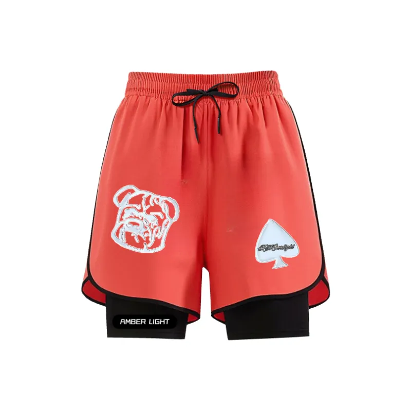AMBER LIGHT Sports Shorts Unisex-4