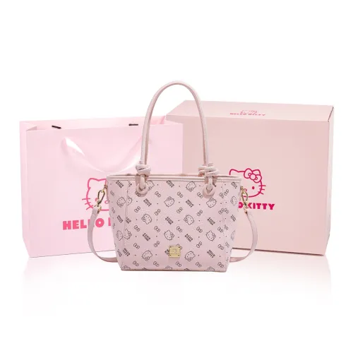 MESUCA &Sanrio Pieces Kitty Collaboration Kitty Series PU Shoulder Bag, Crossbody Bag, Handbag Women's Pink