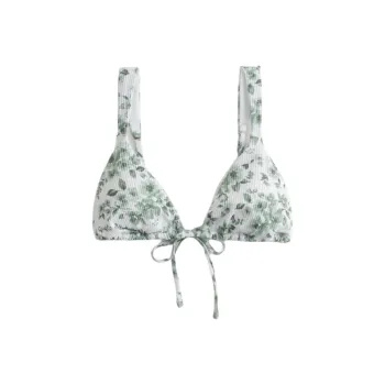 Hollister Two-Piece Swimsuits Women's Olive Green Floral