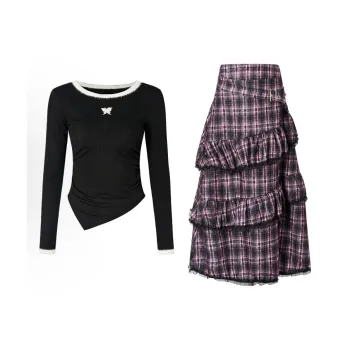 JOSR Two Piece Skirt Sets Women's