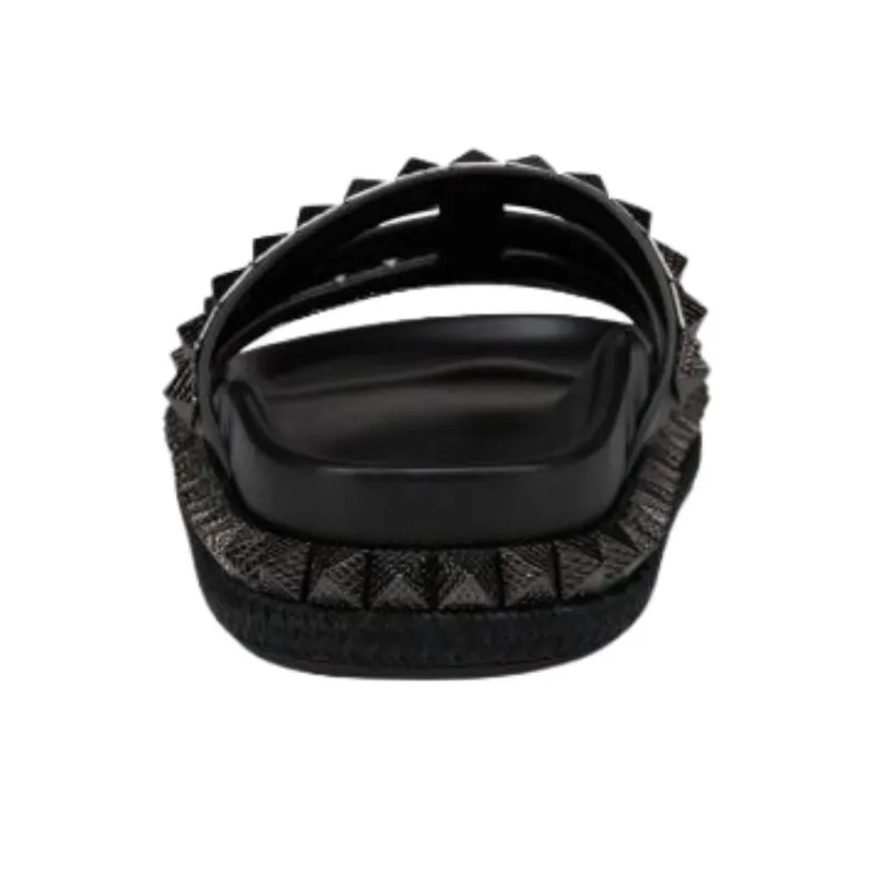 CL LUBOTING Slide Slippers Women's Black-4