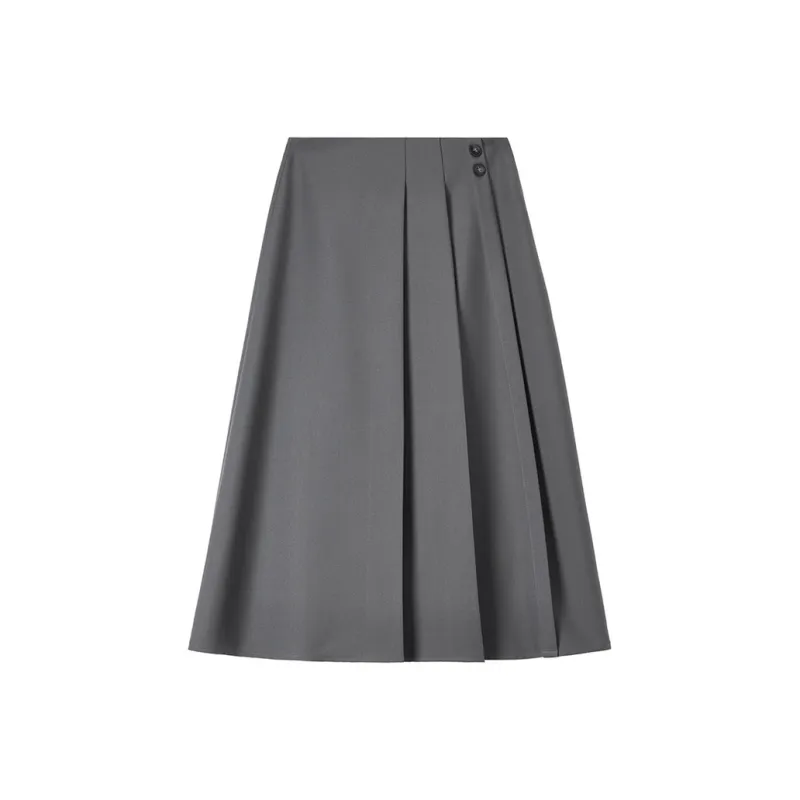 SENTUBILA Casual Long Skirts Women's-0