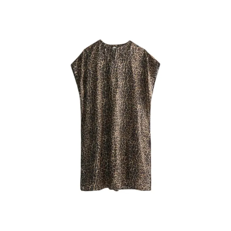 ZARA Swim Dresses & Skirts Women's Leopard Print-0