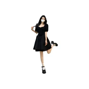 XIANSINIAO Short Sleeved Dress Women's