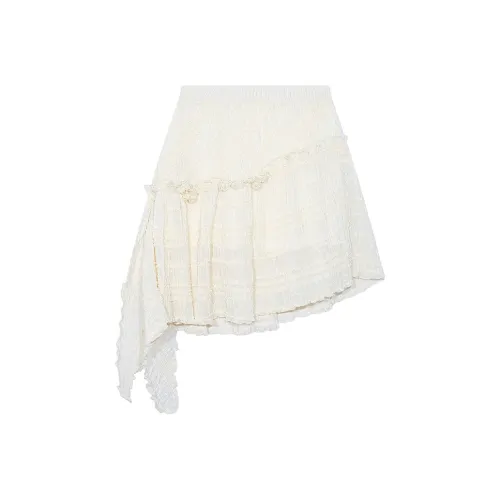 ELF SACK Casual Short Skirts Women's