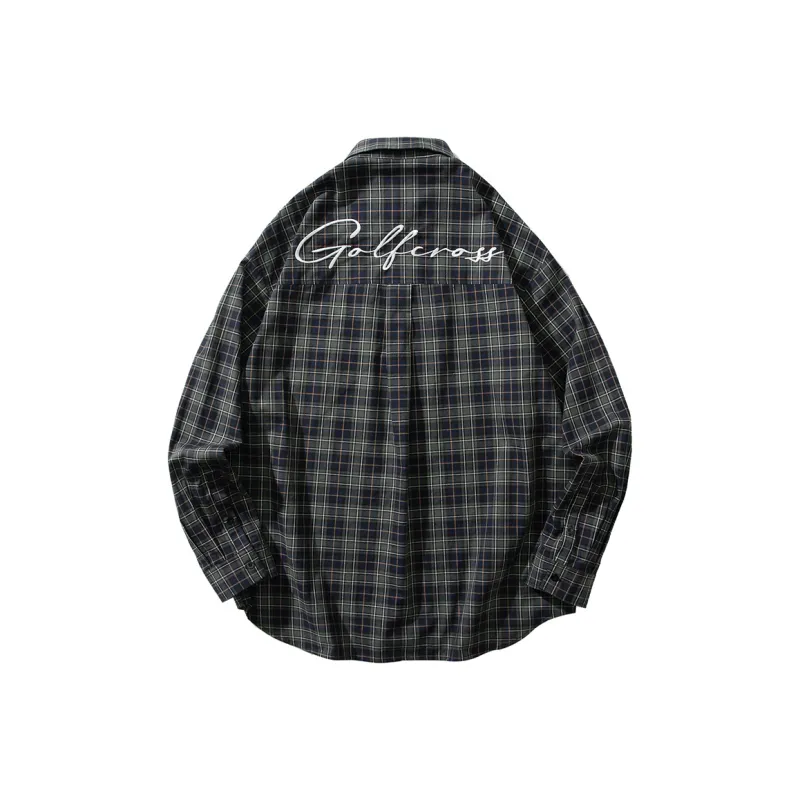 GOLFCROSS Shirts Unisex Green-1