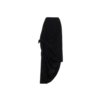 Yohji Yamamoto Draped Skirt