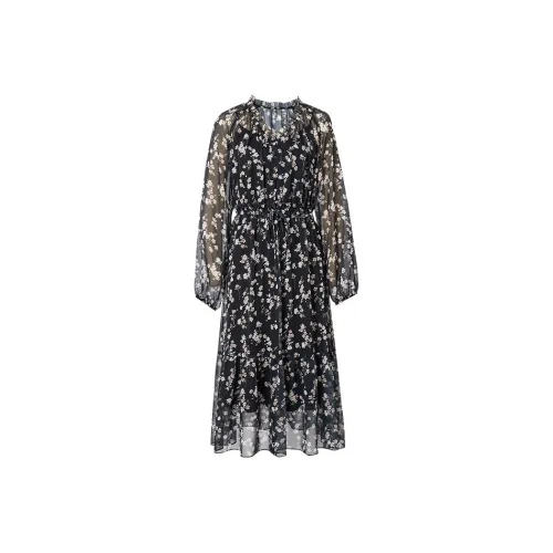 Hopeshow Skirt Set Women's Black With Floral