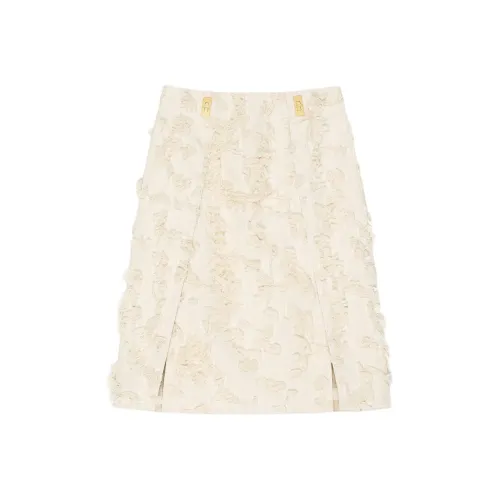 Givenchy Casual Long Skirt Women's White