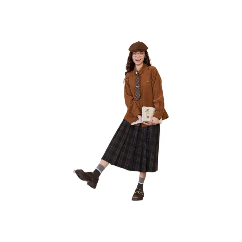 ZIHAN Casual Long Skirts Women's-5