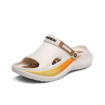 JEANSWEST Beach Sandals Unisex Beige/Brown