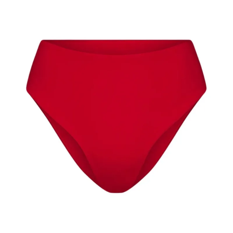 Khy SS24 DROP 008 High Waist Bikini Bottom Swimming Shorts Women's Cherry Pink-0