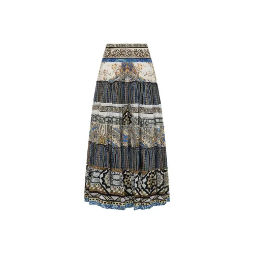 AUGUST Men Mid-Calf Socks Shirred Waist Skirt