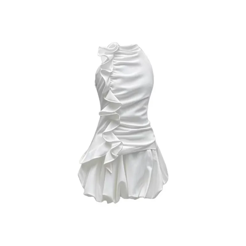 PUREIDOL Skirt Set Women's White-0