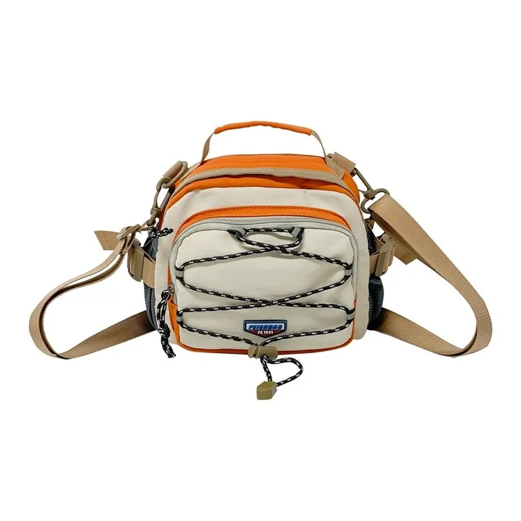 Debecca Nylon Crossbody Handbag Regular Unisex Multicolor-0