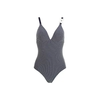 Selmark One-piece Swimsuit Women's Navy Blue