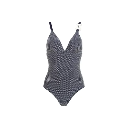 Selmark One piece Swimsuit Women's Navy Blue