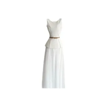 ABBY GODDESS Skirt Set Women's Ecru