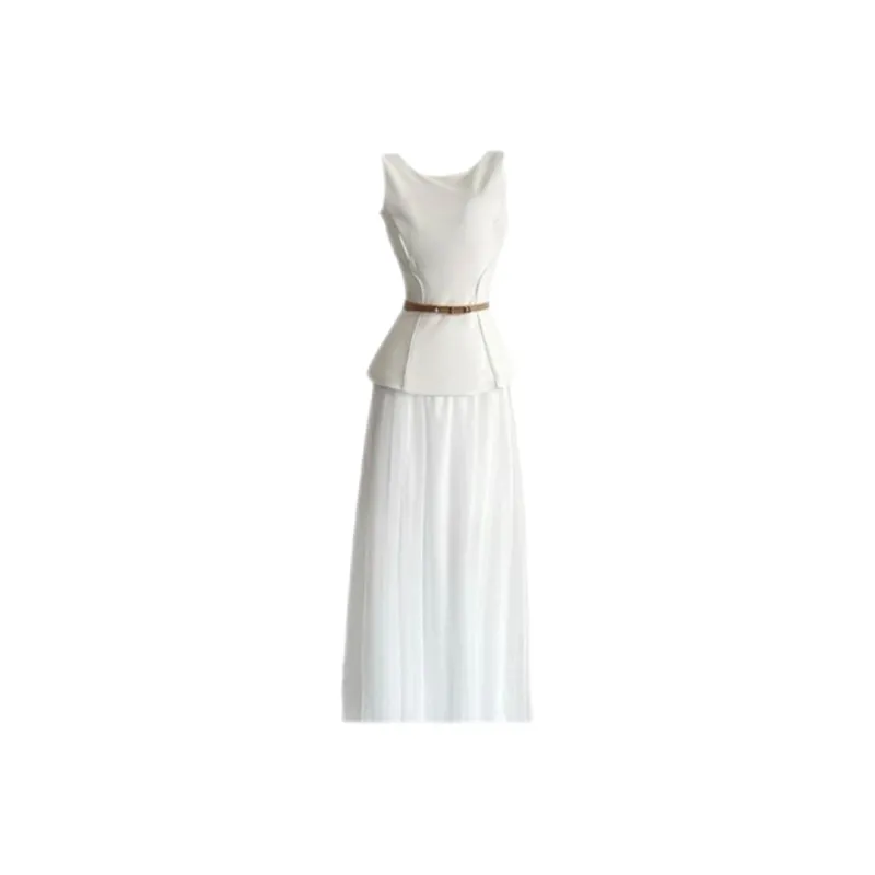 ABBY GODDESS Skirt Set Women's Ecru-0