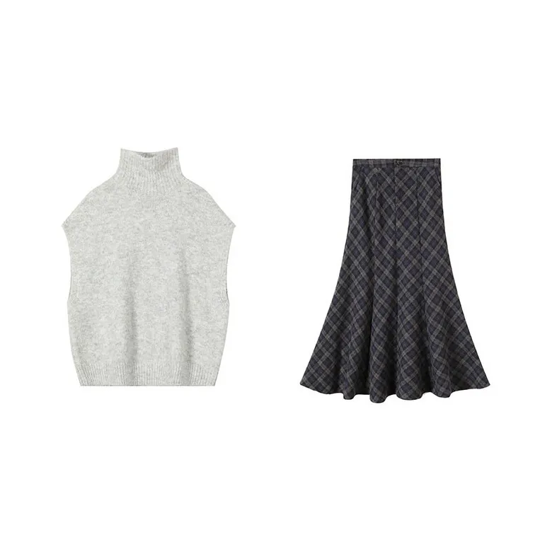 Udon House Two Piece Skirt Sets Women's-0