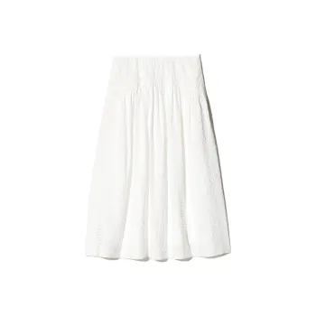 UNIQLO Casual Long Skirts Women's Ivory