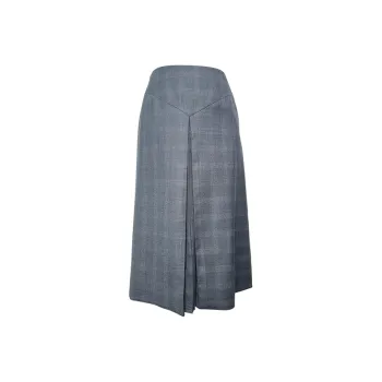 AS DALIO Casual Long Skirts Women's Gray