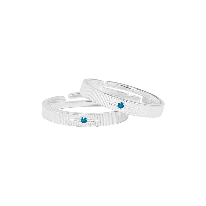 GITHA Sterling Silver Rings Unisex-1