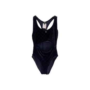 CHANEL One-piece Swimsuit Women's Black