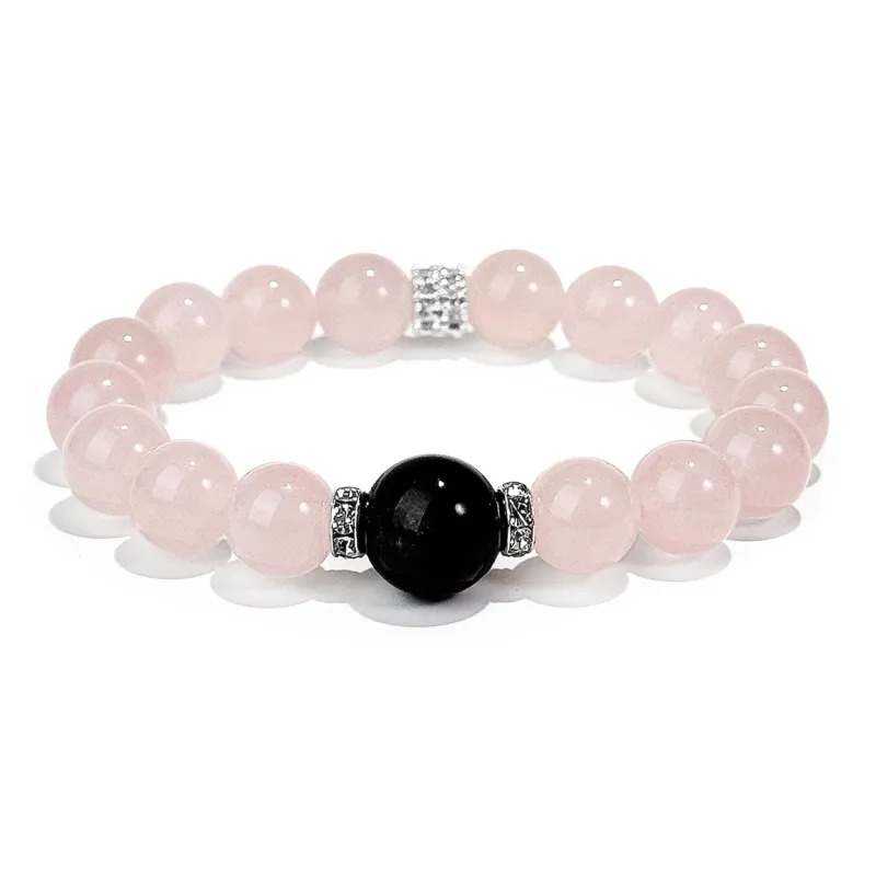 PUTUOSHANWENCHUANG Obsidian Jade Bracelets Unisex-3