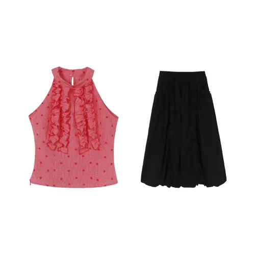 GTLA Two Piece Skirt Sets Women's