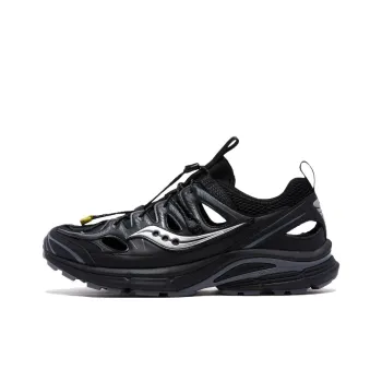 Saucony Kinvara 4 Anti Slip Wear Resistant River Trekking Shoes Unisex Black