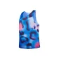 Pink Blue Leopard Print Blended Print