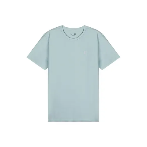 QIAODAN T Shirt Men's Shadow Cyan