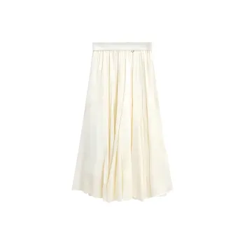 Love To Serve Casual Long Skirt Women's Apricot