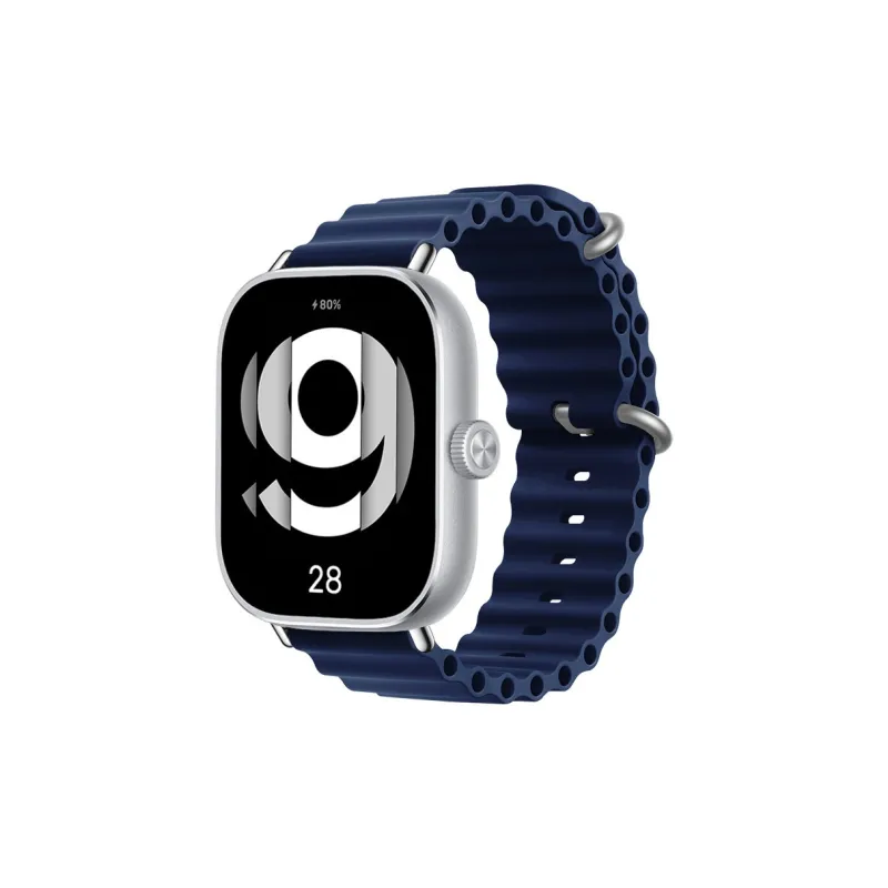 MUZHITIANKONG Xiaomi Red Beige Compatibility Watch Band Silicone Material-4