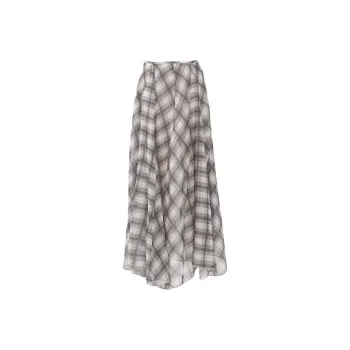MJB Casual Long Skirts Women's Brown