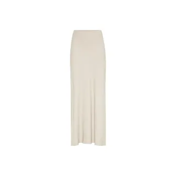 Brunello Cucinelli Twill Fluid Bias Cut Skirt
