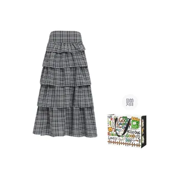 Pzhk Casual Long Skirt Women's Lead
