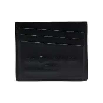 Maison Margiela Calfskin Card Holder, Wallet Men's Black