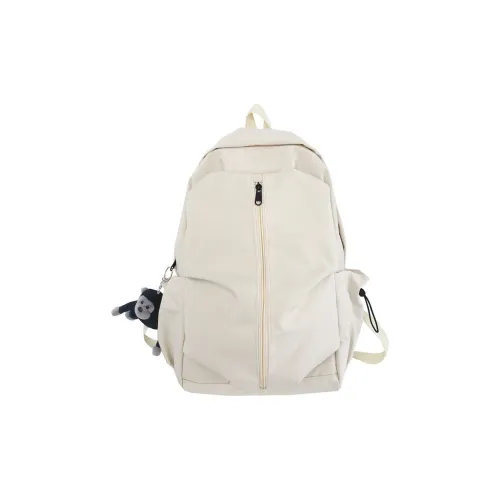 Parker Bear Nylon Backpack Unisex Multicolor