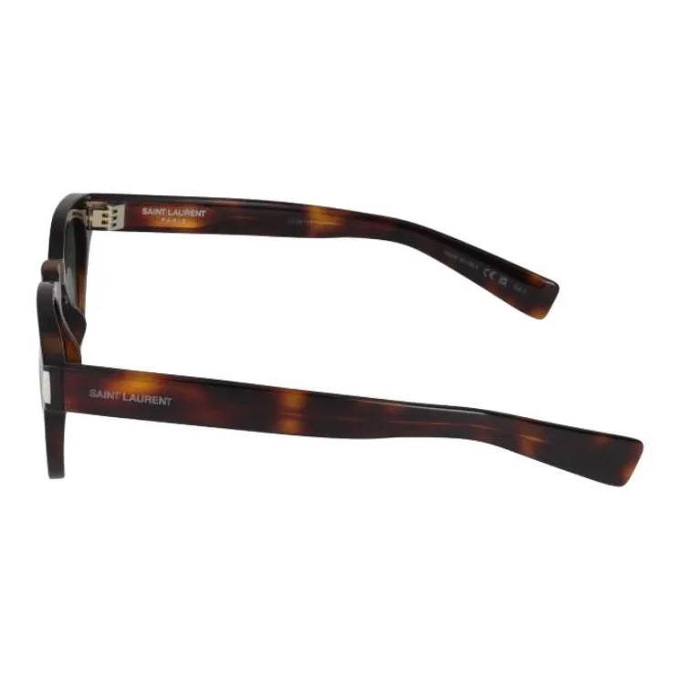 SAINT LAURENT Metal Acetate Butterfly Sunglasses Unisex Tortoiseshell-2